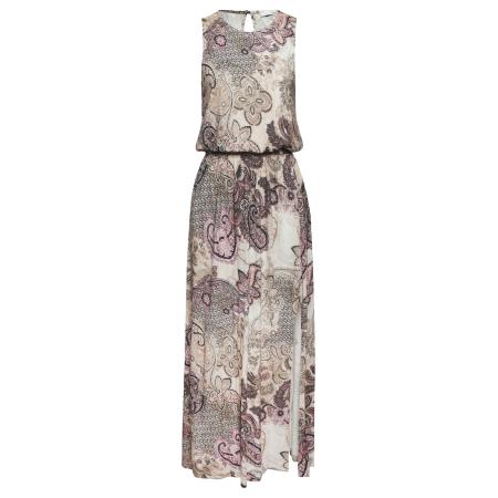 Lascana LASCANA Zomerjurk donkerbeige / lichtbruin / rosa / zwart