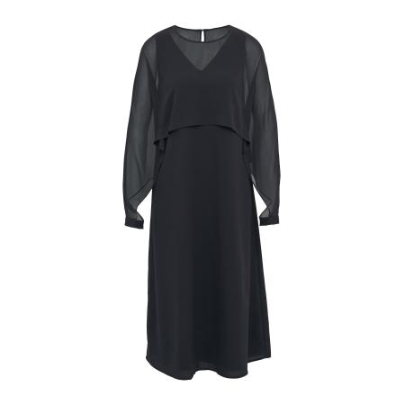 Comma COMMA Jurk navy