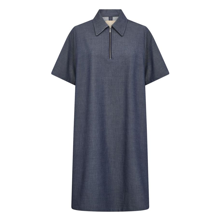 Culture CULTURE Jurk Cybilla Cattia marine -