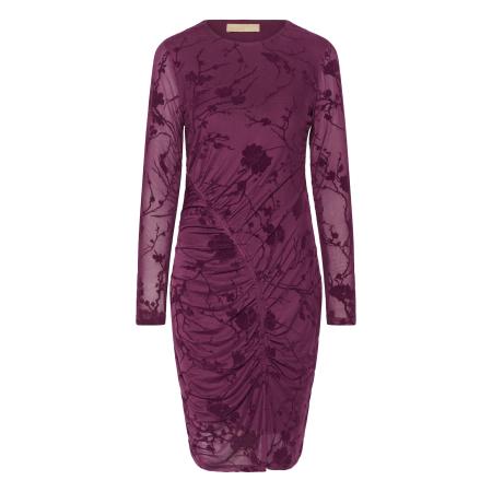 Culture CULTURE Jurk wijnrood