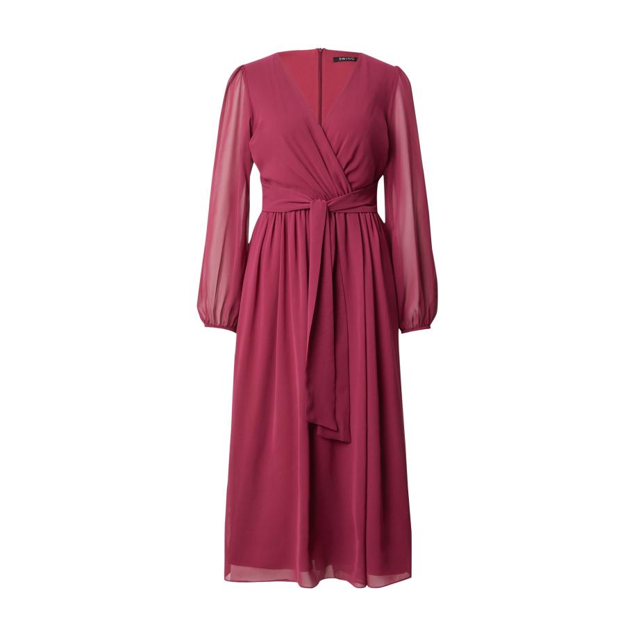 Swing SWING Jurk kersrood -