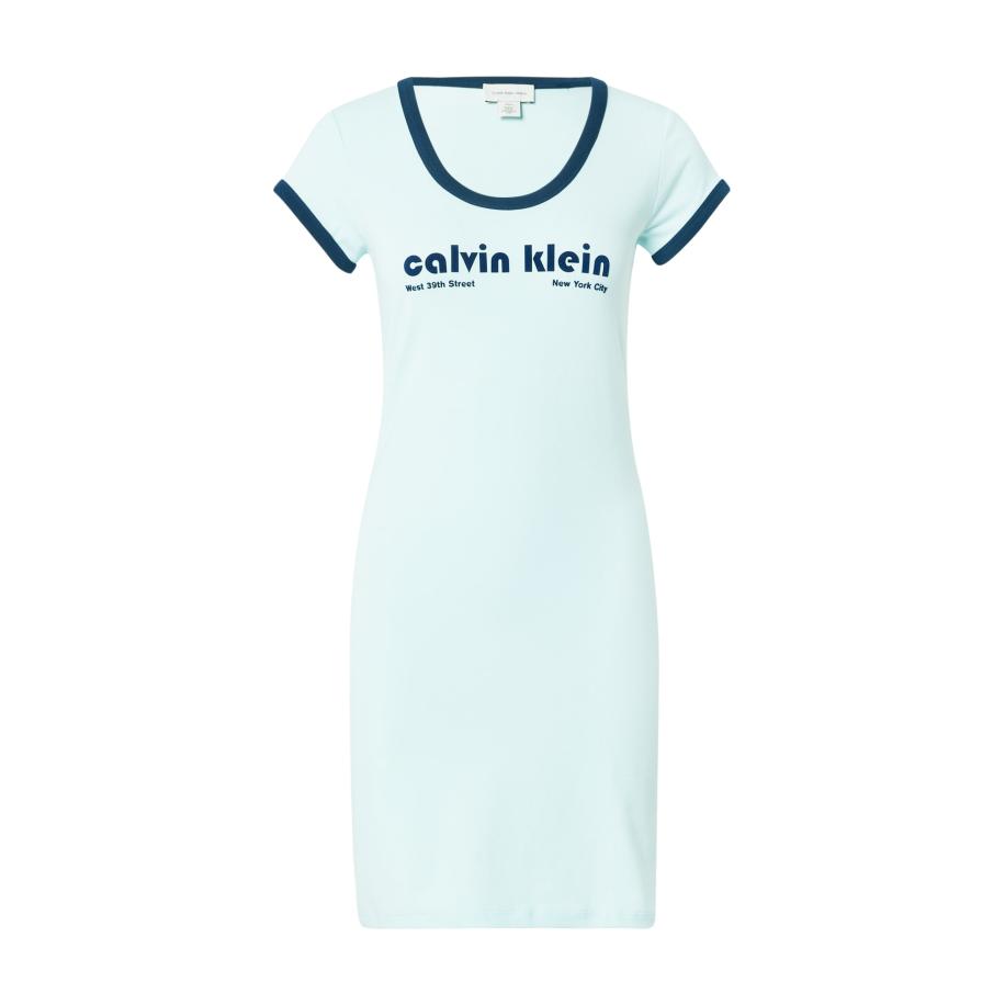 Calvin Klein Calvin Klein Jeans Jurk turquoise / nachtblauw -