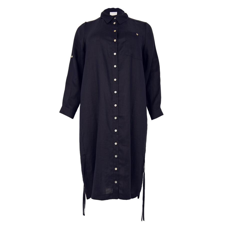 Yoek YOEK Blousejurk nachtblauw -