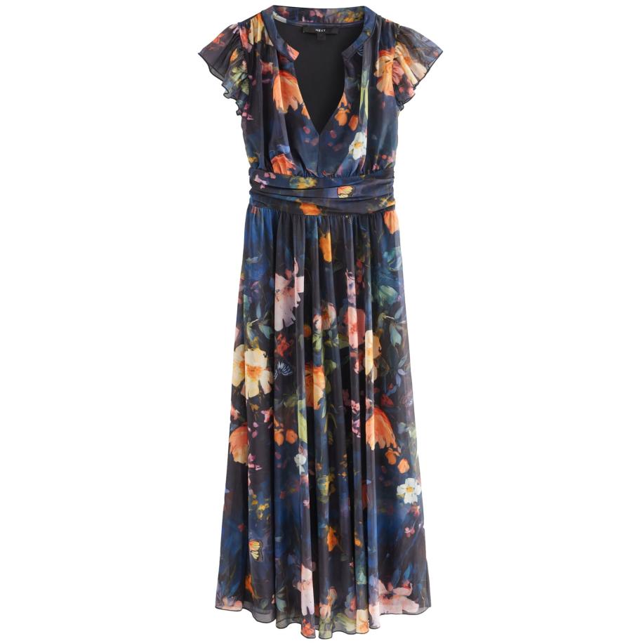 Next Next Jurk navy / gemengde kleuren -