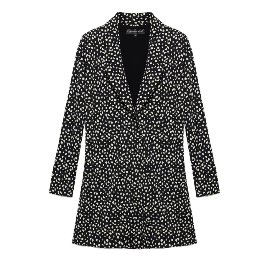 No Matter What No Matter What Blousejurk zwart / wit -
