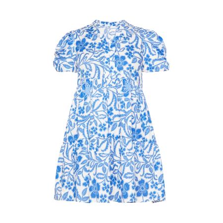 FELIPA FELIPA Jurk Fashion Look royal blue/koningsblauw / hemelsblauw / wit