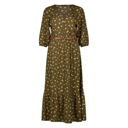 Zero zero Jurk olijfgroen