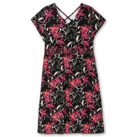 Sheego SHEEGO Jurk oranje / rood / zwart / wit