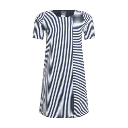 Persona by Marina Rinaldi Persona by Marina Rinaldi Jurk Orafo donkerblauw / wit