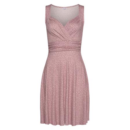 VIVANCE VIVANCE Jurk oudroze / wit