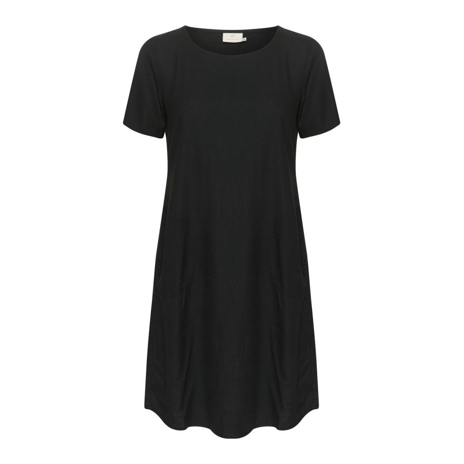 Kaffe Kaffe Jurk Milia zwart -