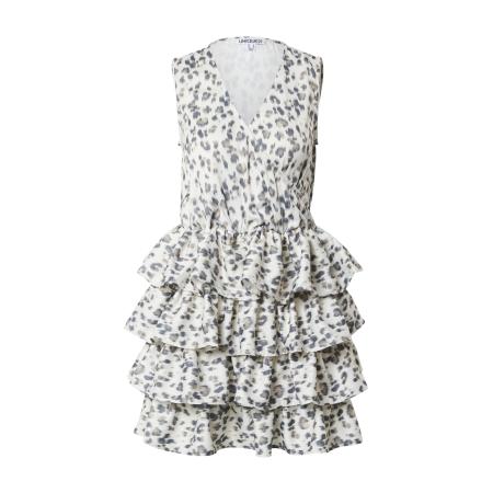 Unique21 Jurk beige / crème / nachtblauw