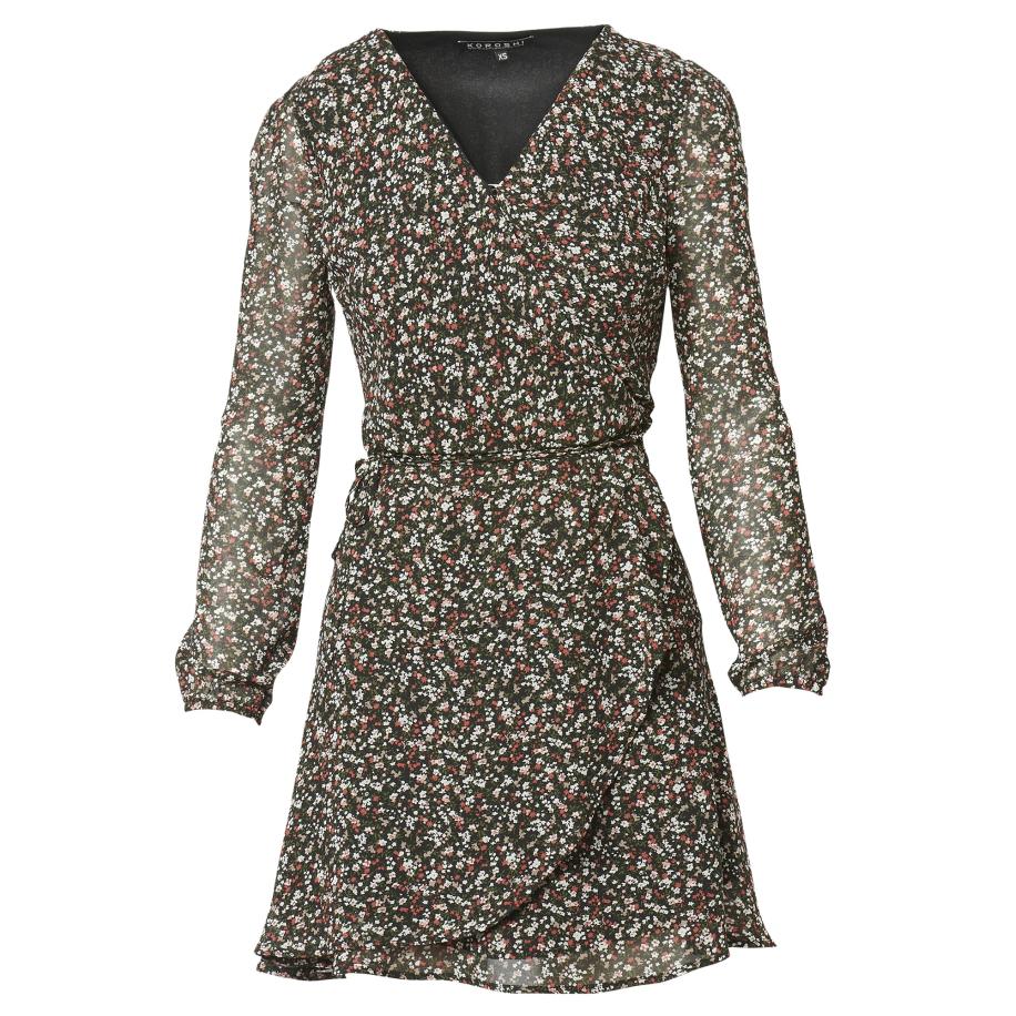 KOROSHI KOROSHI Jurk gemengde kleuren -