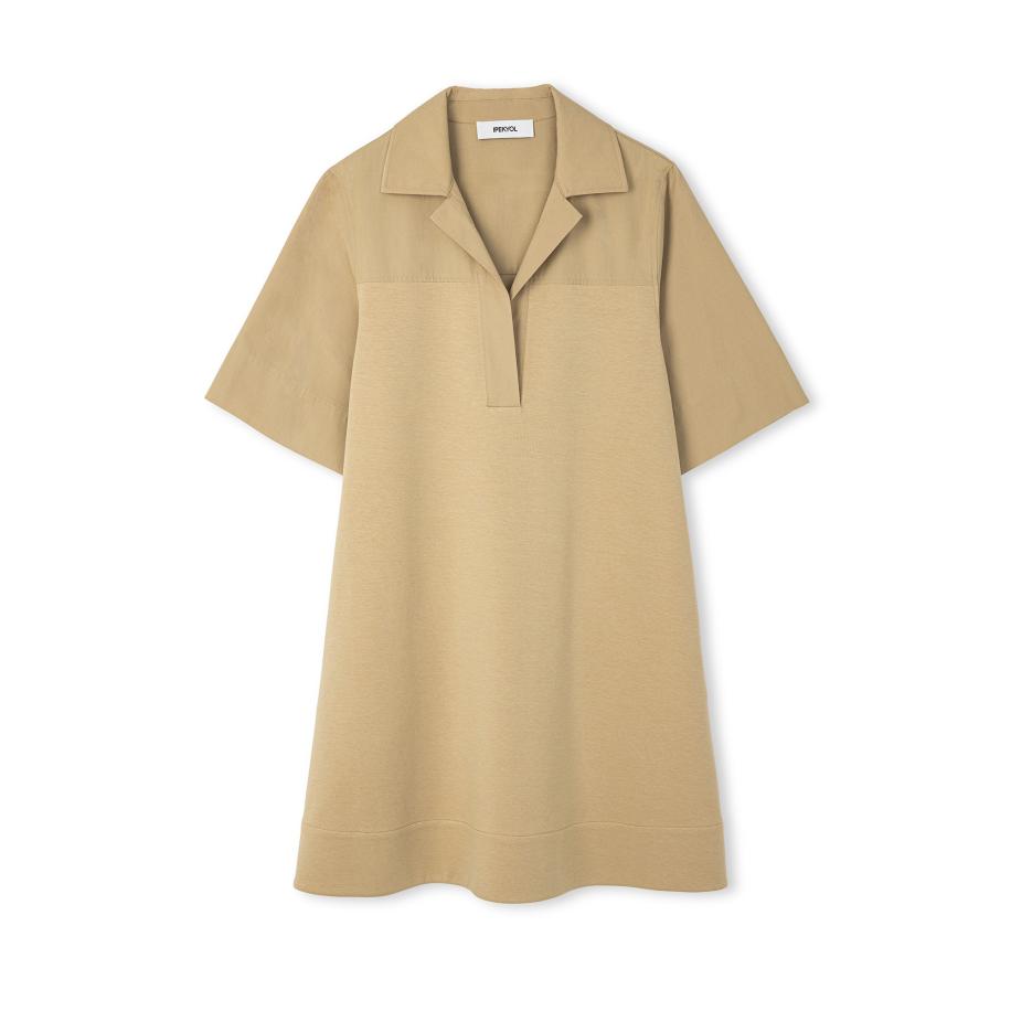 Ipekyol Ipekyol Jurk beige -