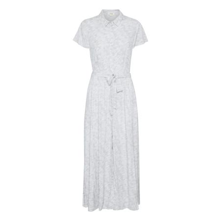 Soaked in Luxury SOAKED IN LUXURY Blousejurk Arjana wit gemêleerd