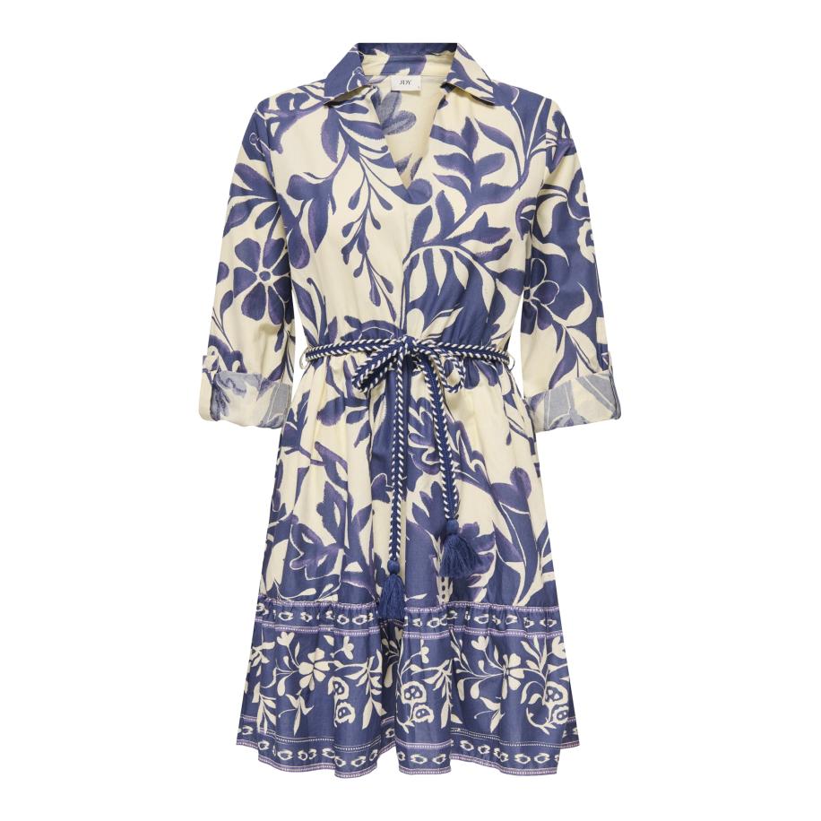 JDY JDY Jurk JDYAnna beige / blauw -