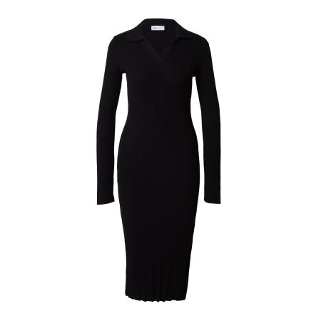 millane millane Gebreide jurk Bianca zwart