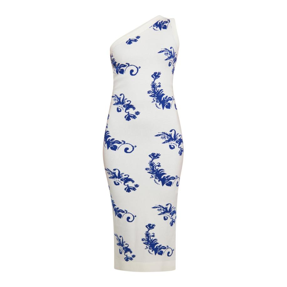 ebeeza ebeeza Jurk blauw / wit -