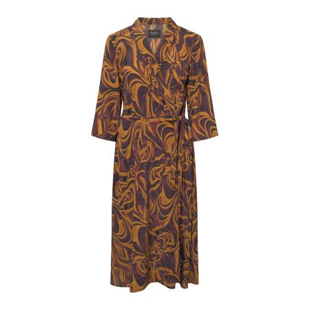 Jascha Stockholm Jascha Stockholm Jurk Justine bruin / donkerbruin