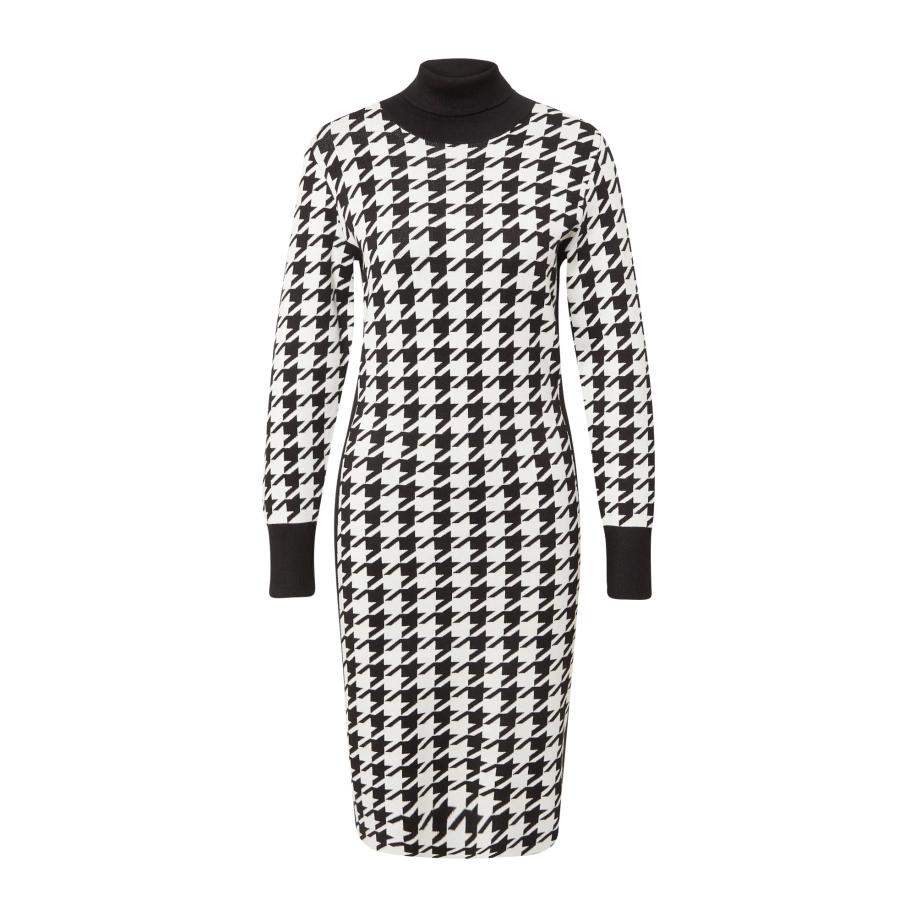 Wallis Wallis Jurk zwart / wit -