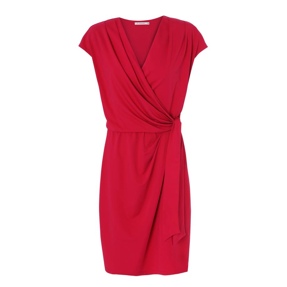 TATUUM Jurk fuchsia / rood Multicolor