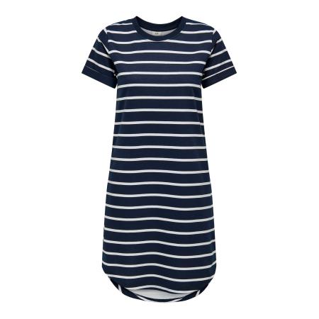 JDY JDY Jurk JDYIvy nachtblauw / wit