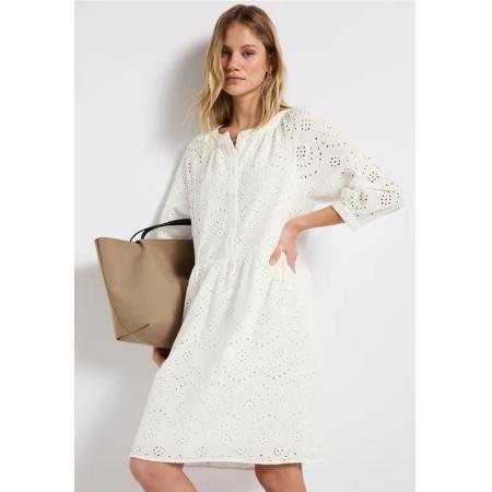 Street One Jurk met krullend borduurwerk