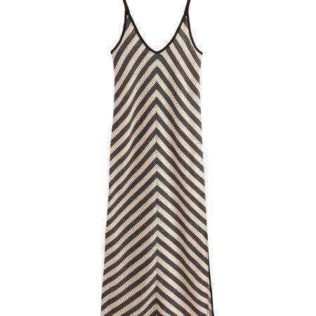 Next Next Jurk zwart / wit