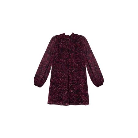 THE-ARE THE-ARE Jurk lila / aubergine / donkerlila