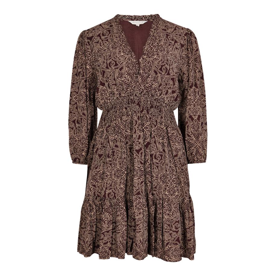 Apricot Apricot Jurk beige / bourgogne -