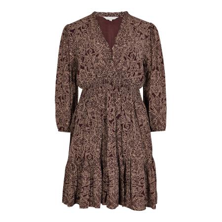 Apricot Apricot Jurk beige / bourgogne