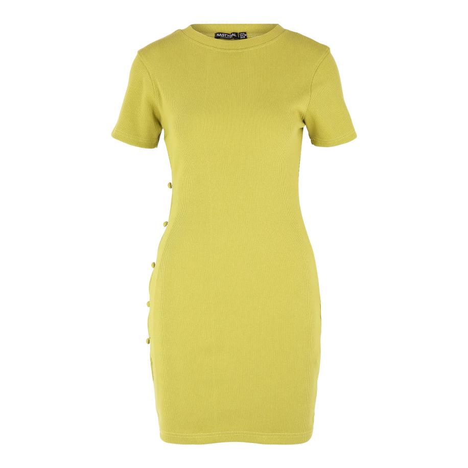 Nasty Gal Nasty Gal Gebreide jurk riet -