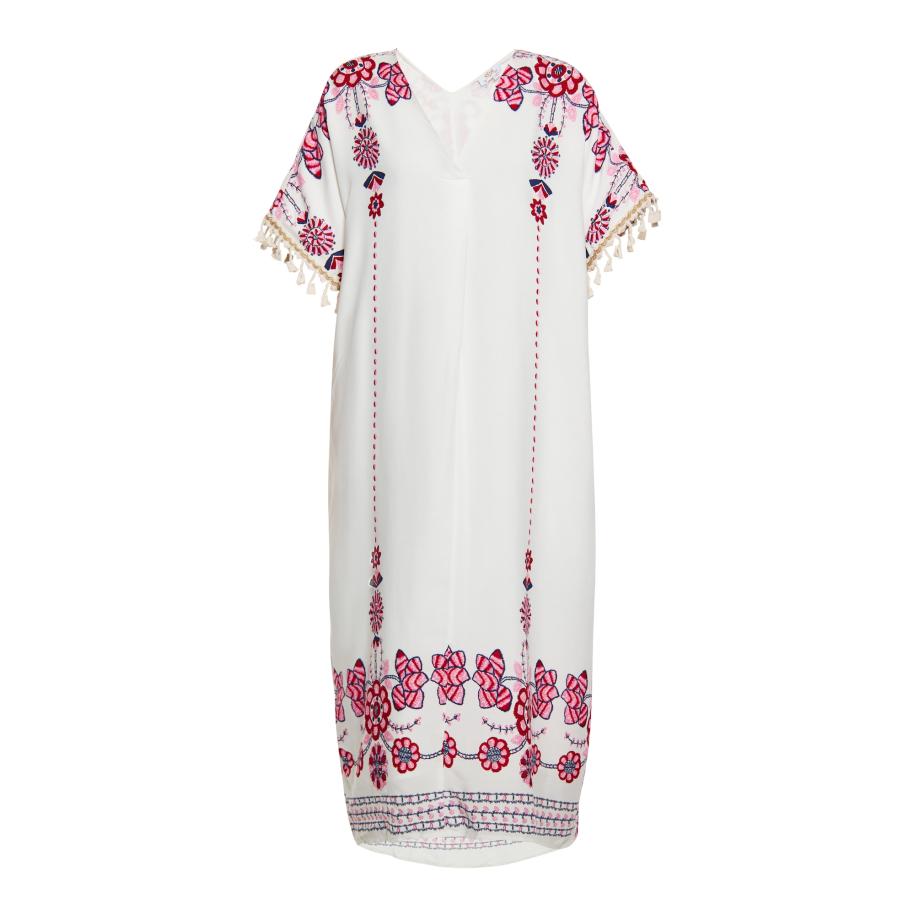 Usha usha FESTIVAL Jurk marine / rosa / rood / wit -