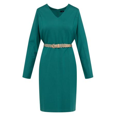 Quiosque Quiosque Jurk 4VF007 goud / groen