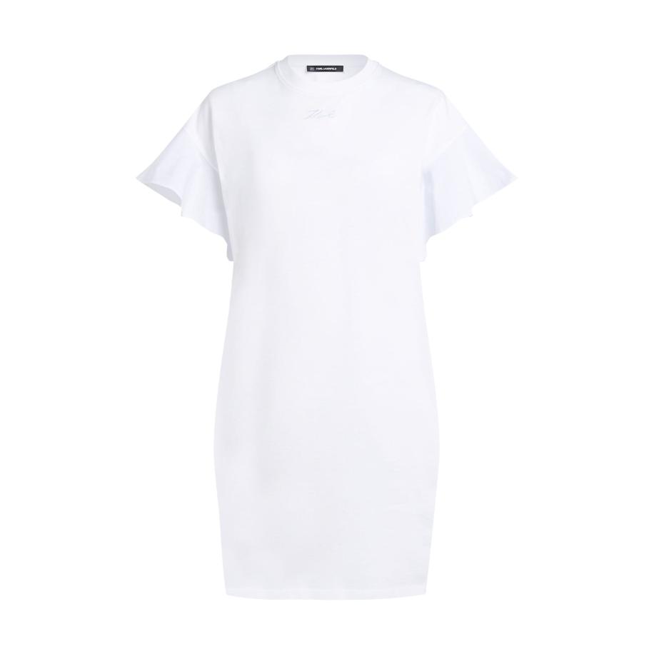 Karl Lagerfeld Karl Lagerfeld Jurk wit -