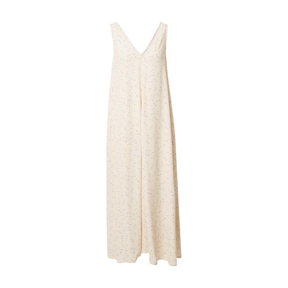 Modström modström Jurk Rufus beige / lichtblauw / zwart -