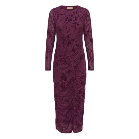 Culture CULTURE Jurk Alifa wijnrood