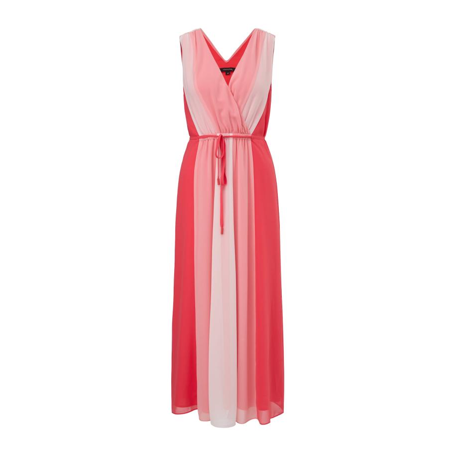 COMMA Jurk zalm roze / rosa / pastelroze Roze