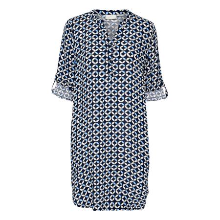 Kaffe Kaffe Blousejurk gemengde kleuren