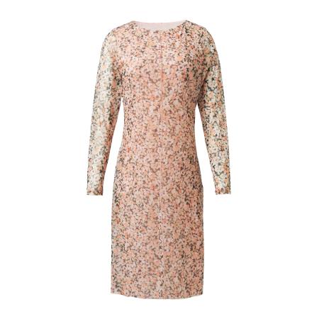 comma casual identity comma casual identity Jurk groen / rosa / zwart / wit