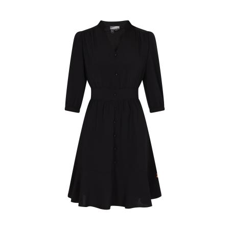 DreiMaster DreiMaster Vintage Cocktailjurk zwart
