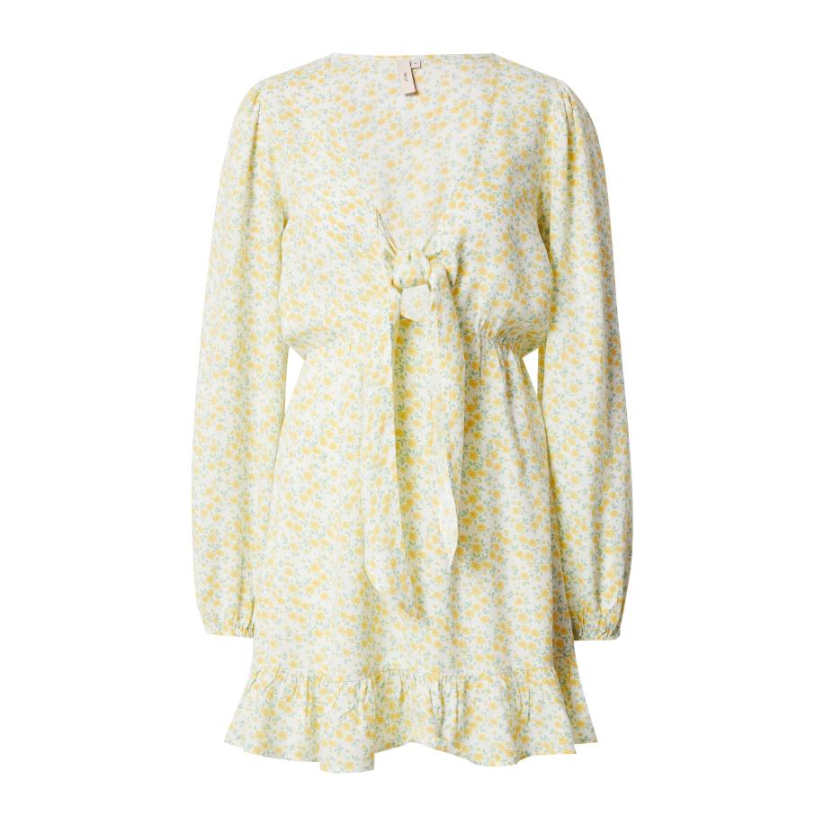 Nelly NLY by Nelly Jurk geel / jade groen / lichtoranje / offwhite -