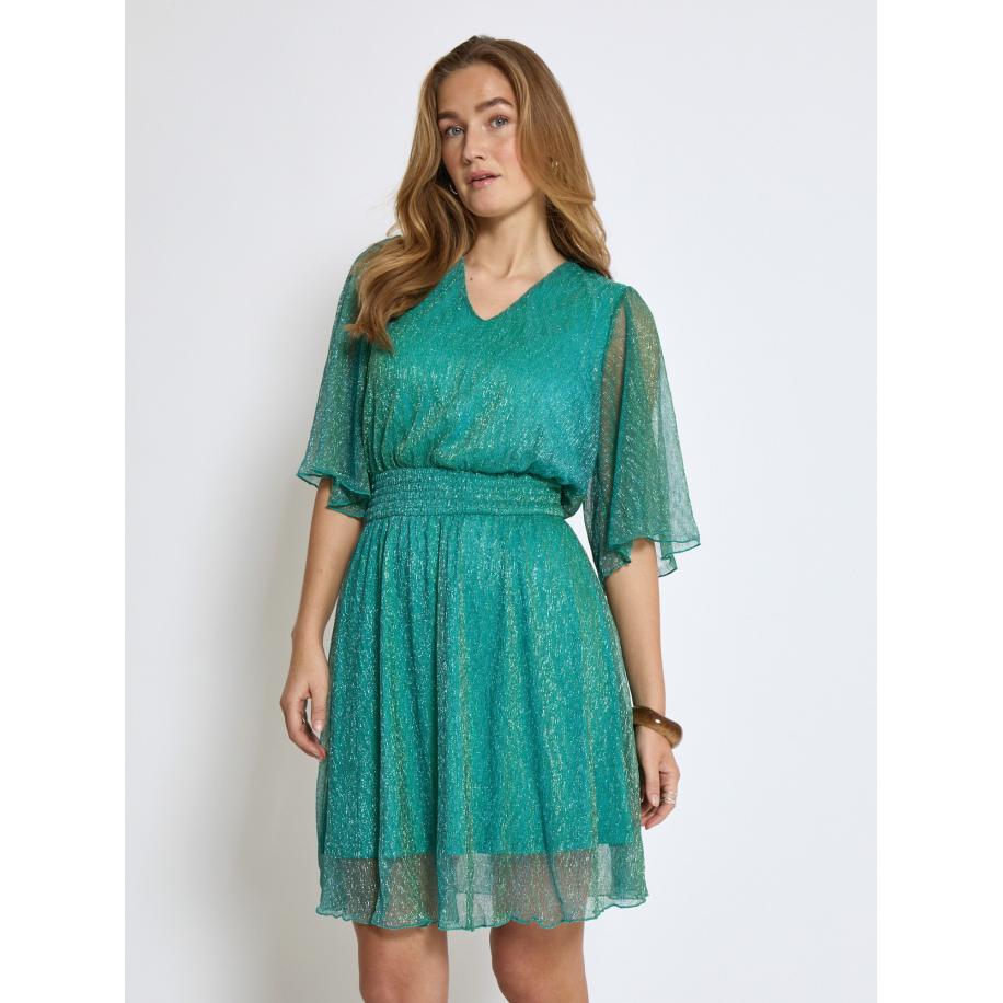 Peppercorn Peppercorn Jurk Ariel groen -