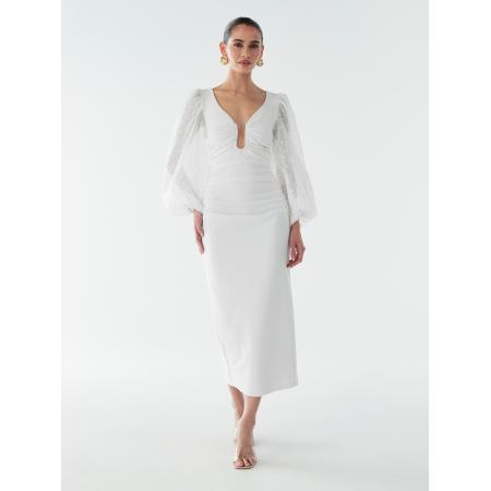 BWLDR BWLDR Jurk Cada wit