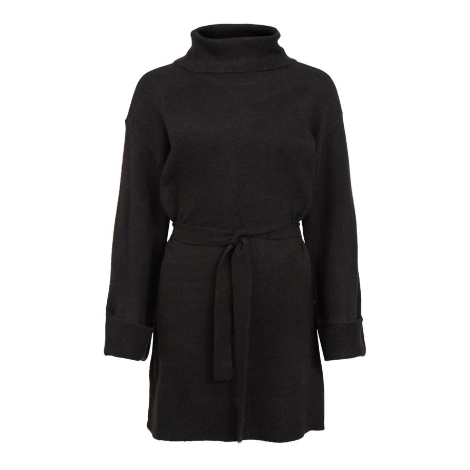 Vila VILA Gebreide jurk zwart -