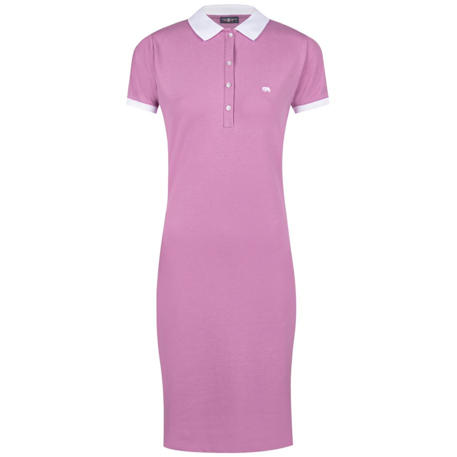 Jimmy Sanders Jimmy Sanders Jurk lila / wit -