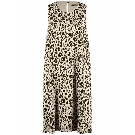 Taifun TAIFUN Jurk beige / zwart