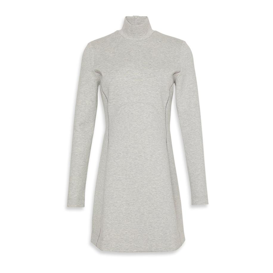 Calvin Klein Calvin Klein Jeans Jurk grijs gemêleerd -