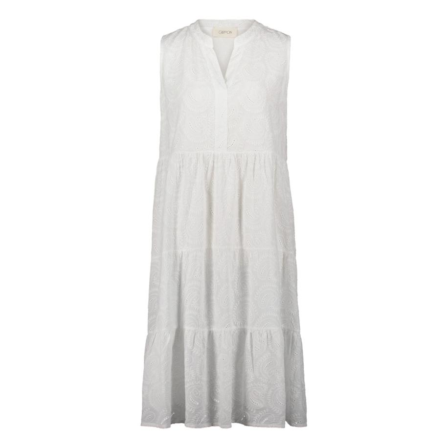 Cartoon Jurk wit Wit