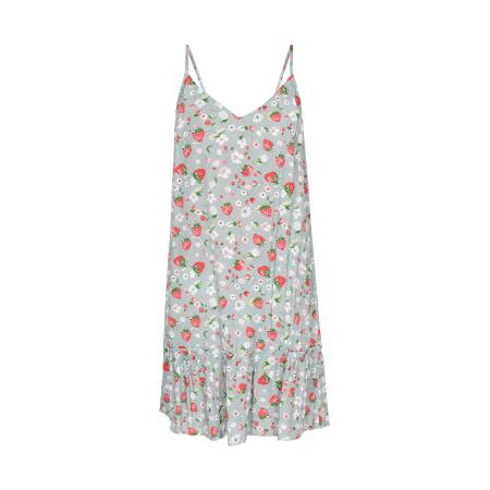 MYMO Zomerjurk groen / pastelgroen / rood / wit